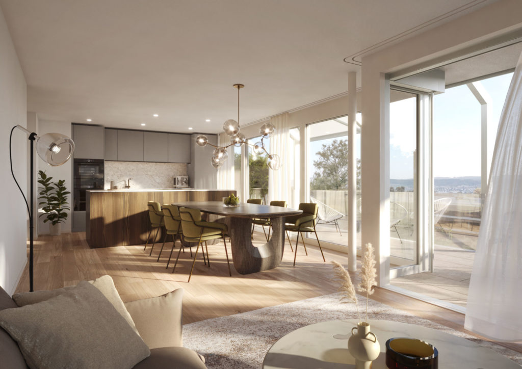 Neubauprojekt "Aeris" in Küsnacht - Walde Immobilien AG