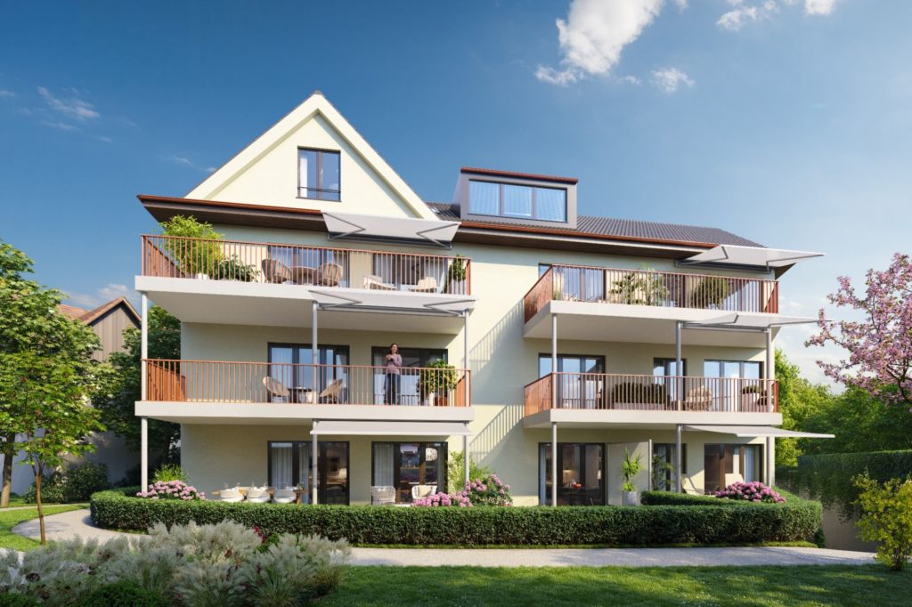Ankündigung 2.5-Zimmer-Gartenwohnung in Dornach - Aussen2
