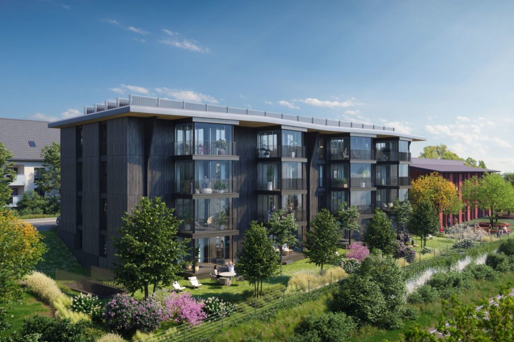 Ankündigung 3.5-Zimmer-Eigentumswohnung in Wallisellen - Aussenansicht