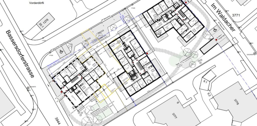 Ankündigung Erstvermietung in Baltenswil - Umgebungsansicht