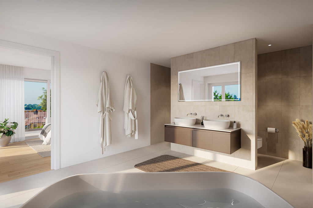 Exklusives Doppeleinfamilienhaus in Bassersdorf - Innenansicht