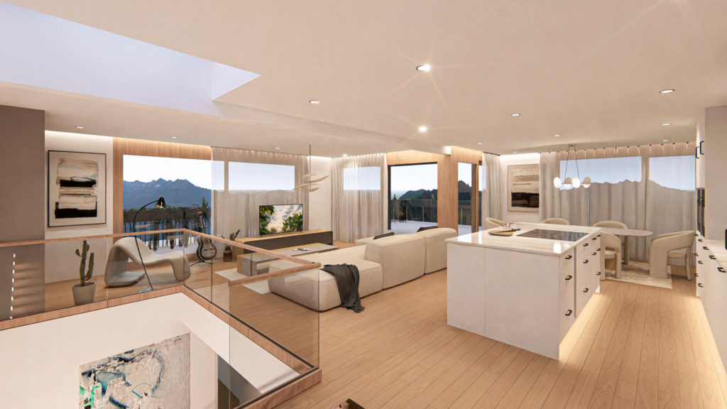4.5 Zimmer-Duplex-Attikawohnung mit Alpenterrasse - Bild 5