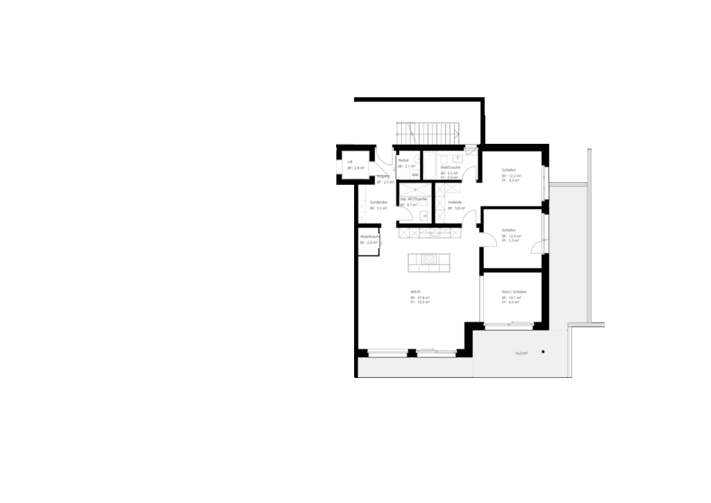 4.5 Zimmer-Wohnung Erdgeschoss - Bild 8
