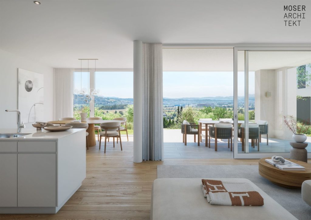 Terrassenwohnungen mit sensationeller Bergsicht - Bild 4