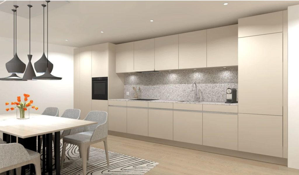 5 attraktive Eigentumswohnungen in Wallisellen - 06 Küche Standard