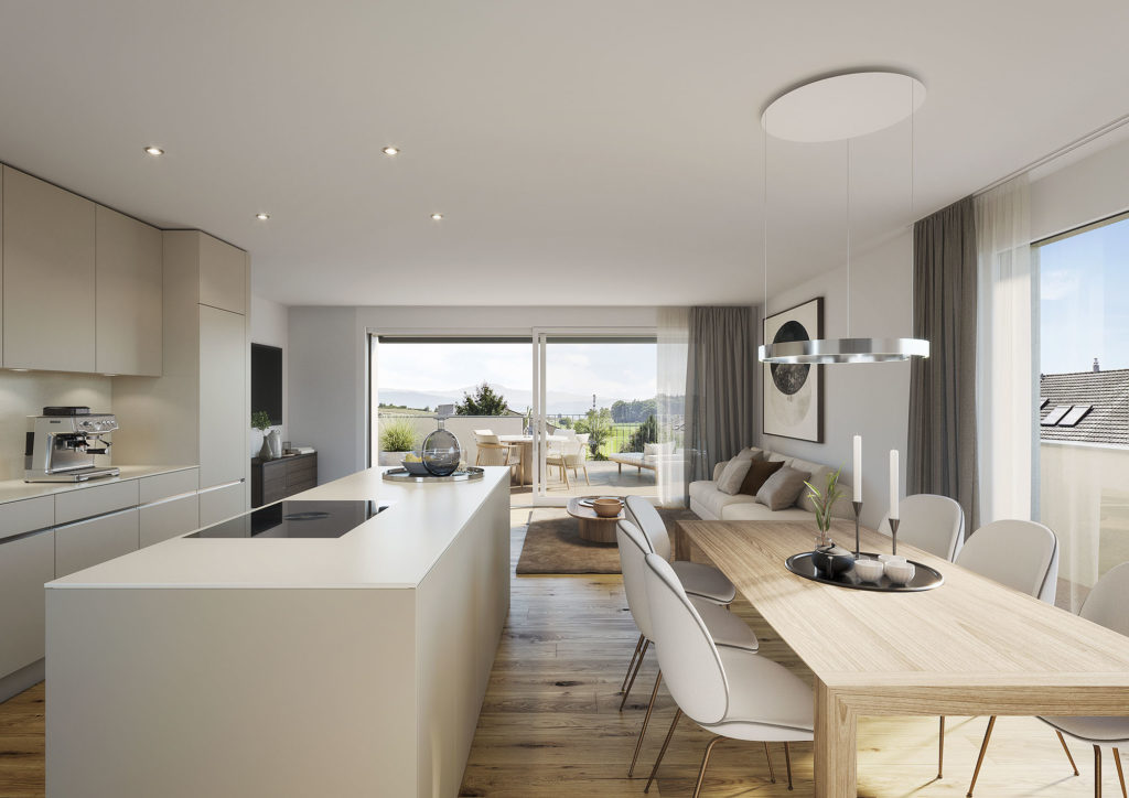 BALLBELLE, Ballwil - Zwischen Stadt und Natur - Swiss Interactive Visualisierung