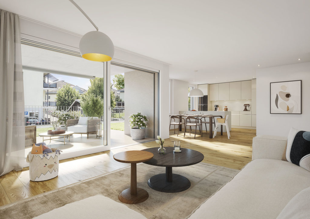 BALLBELLE, Ballwil - Zwischen Stadt und Natur - Swiss Interactive Visualisierung