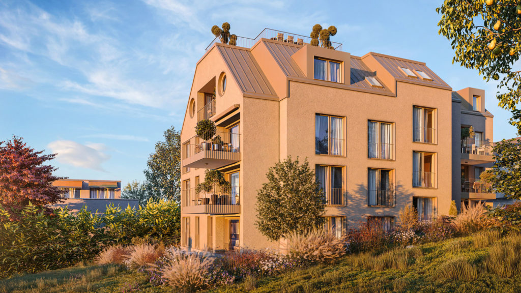 Eigentumswohnungen in Zürich Witikon - Final_Oetlisbergstrasse_Night1