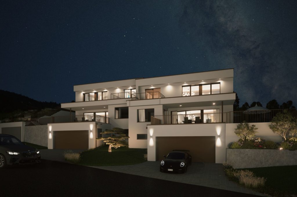 Exklusives Doppeleinfamilienhaus mit Weitblick in Remigen - Bild 4