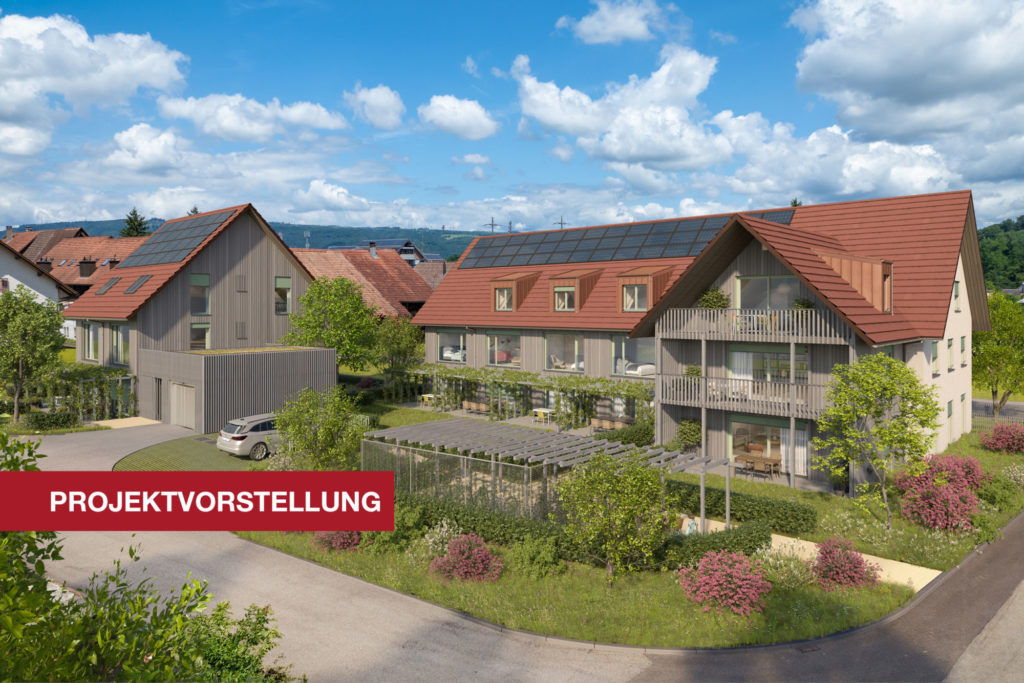 Eiken: Raum für Momente. Grund zum Bleiben - Aussenvisualisierung