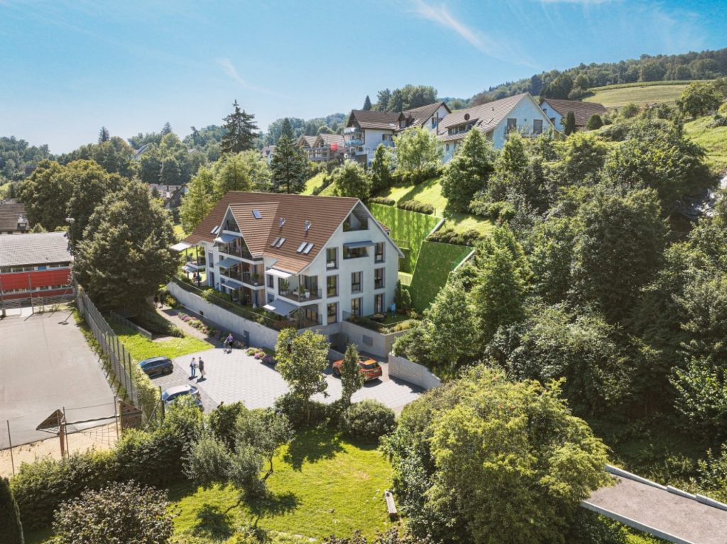 NAUENGASSE: 9 moderne Eigentumswohnungen in Rorbas - Visualisierung