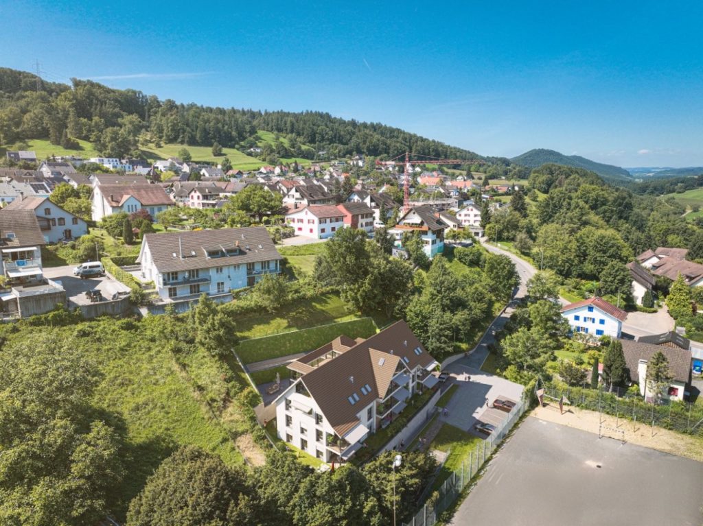 NAUENGASSE: 9 moderne Eigentumswohnungen in Rorbas - Visualisierung