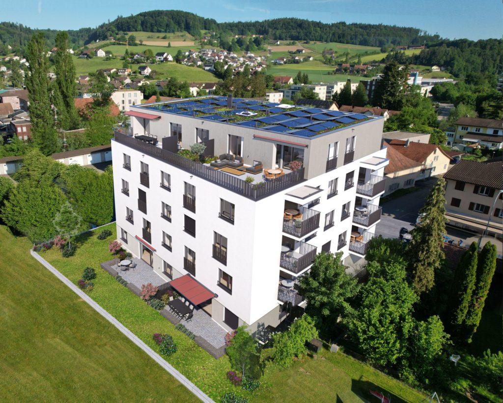 Ankündigung 4.5-Zimmer-Attikawohnung in 5726 Unterkulm - Aussen Visu 001