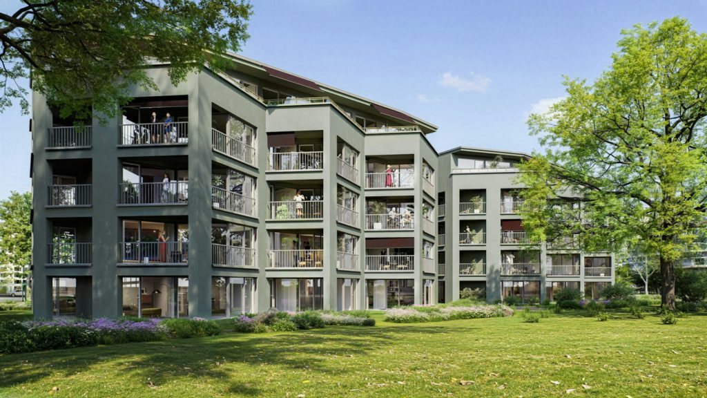 Zwei Buchen - Erstvermietung im Kreis 6 in Zürich - Aussenvisualisierung