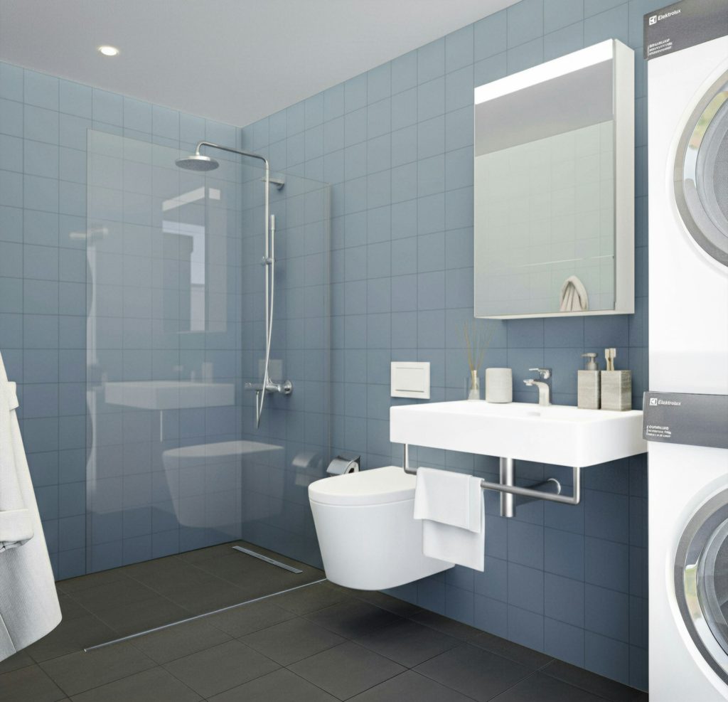 Zwei Buchen - Erstvermietung im Kreis 6 in Zürich - Badezimmer