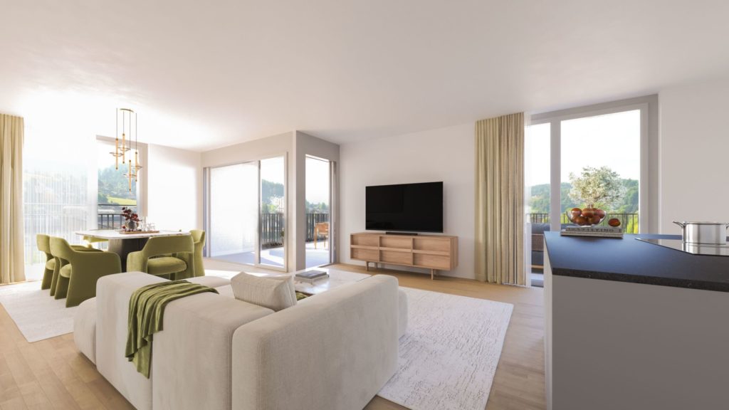 Erstvermietung 1.5-Zimmer-Wohnung in 5726 Unterkulm - Bild 3