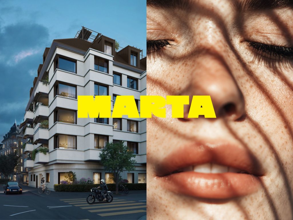 MARTA - Eigentumswohnungen im Kreis 3 in Zürich - Marta Keyvisual 1