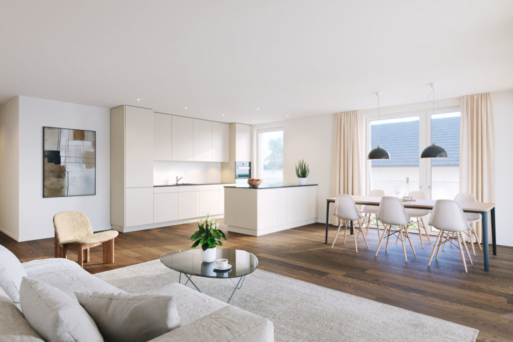 Familienfreundliche 4.5-Zimmer-Wohnung mit viel Licht und Weitsicht - Wohnung W30