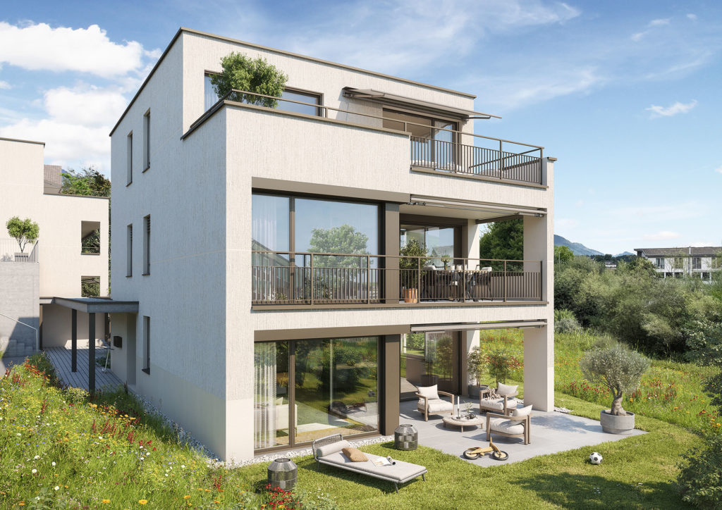 Neubau hochwertiges 6.5-Zimmer-Einfamilienhaus - Swiss Interactive Visualisierung