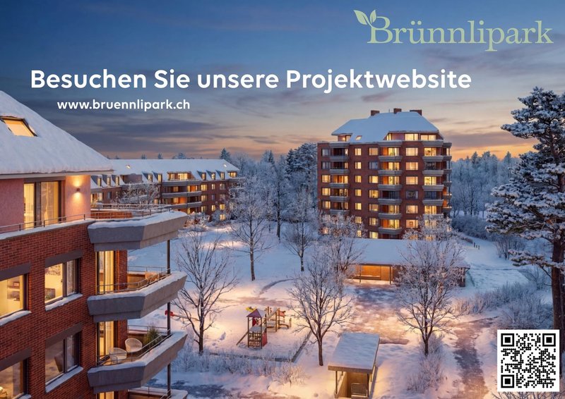 Erstvermietung im Brünnlipark, Opfikon - Banner