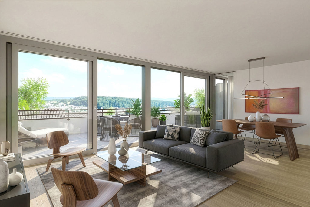 Hochwertige 2.5-Zimmer-Eigentumswohnung im EG mit eigenem Garten! - Bild 3