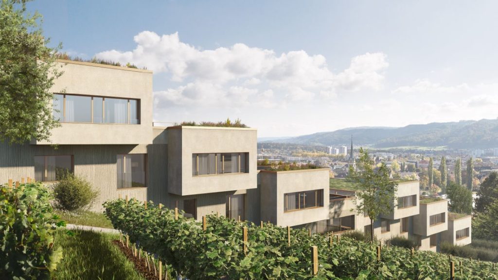 Wettingen: Ansprechende Eigentumswohnungen - Aussenvisualisierung