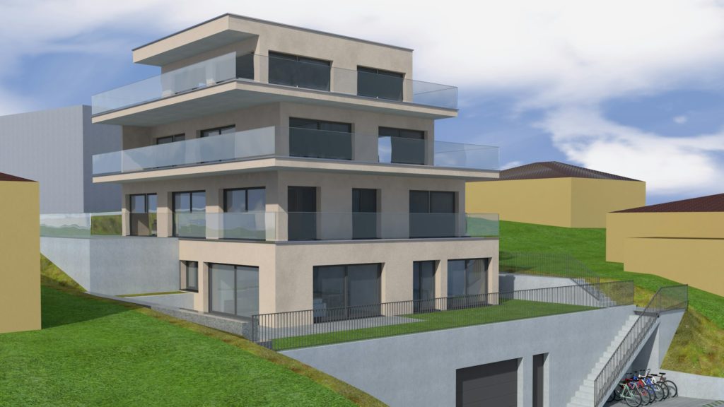 Projektankündigung: Terrassenwohnungen in Lindau - 0726 Lindau 251215 Projekt Baueingabe- Bild2