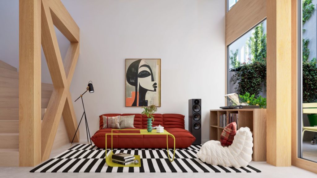 Neuhaus - Eigentumswohnungen und Reihenhäuser - 20250605_BS00179_BS-00179 -Steiner-Neuhausstrasse Basel-Phase 2_T3_3_int06_v01