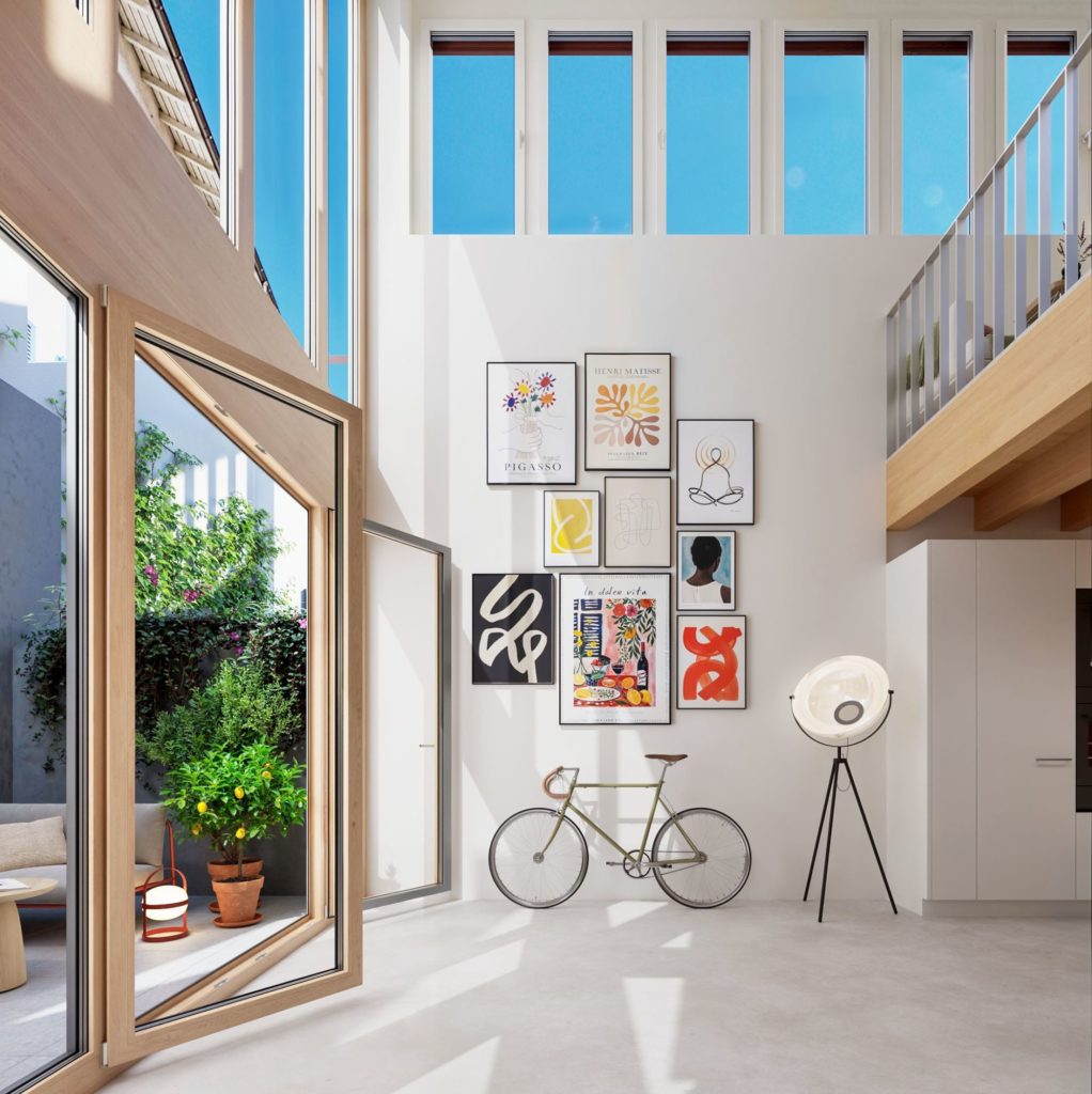 Neuhaus - Eigentumswohnungen und Reihenhäuser - 20250605_BS00179_BS-00179 -Steiner-Neuhausstrasse Basel-Phase 2_T3_3_int08_v01