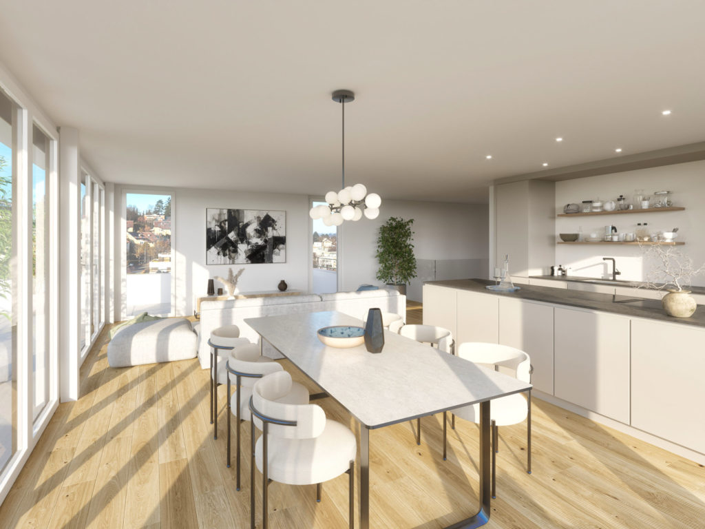 Exklusive 4.5-Zimmer-Attikawohnung mit atemberaubender Dachterrasse - Bild 10