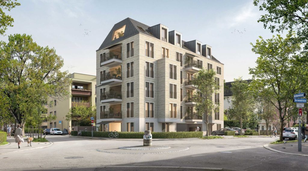 Ankündigung: 2.5-Zimmer-Mietwohnung in Zürich-Oerlikon - Aussenansicht