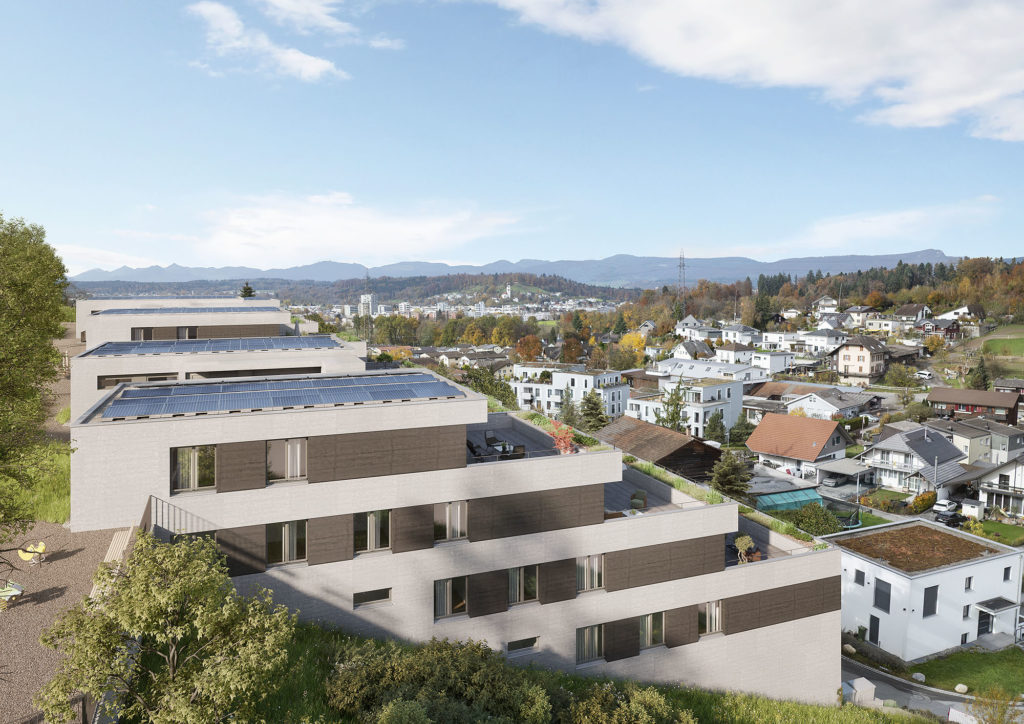 Gränichen: Leben am «Farnweg» - Aussenvisualisierung