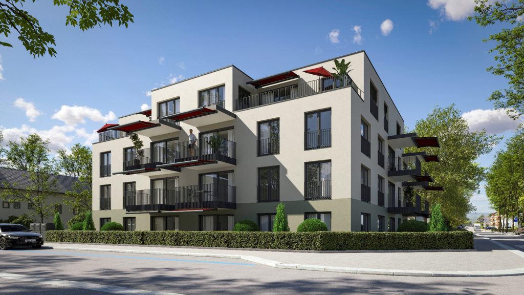 Ankündigung 4.5-Zimmer-Mietwohnung in Zürich-Albisrieden - Aussenvisualisierung