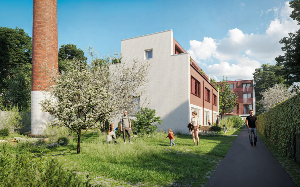 Neuhaus - Eigentumswohnungen und Reihenhäuser - BS-0179_Neuhausstrasse_Ext_01_final