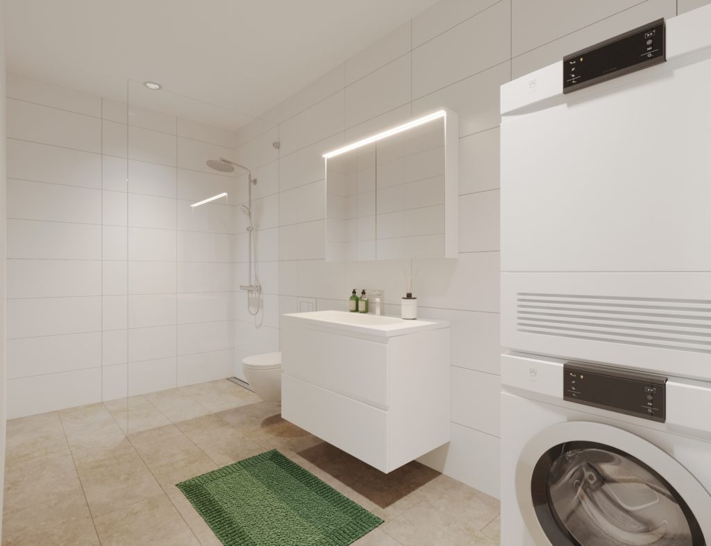 Erstvermietung in Zürich-Albisrieden - Badezimmer 303
