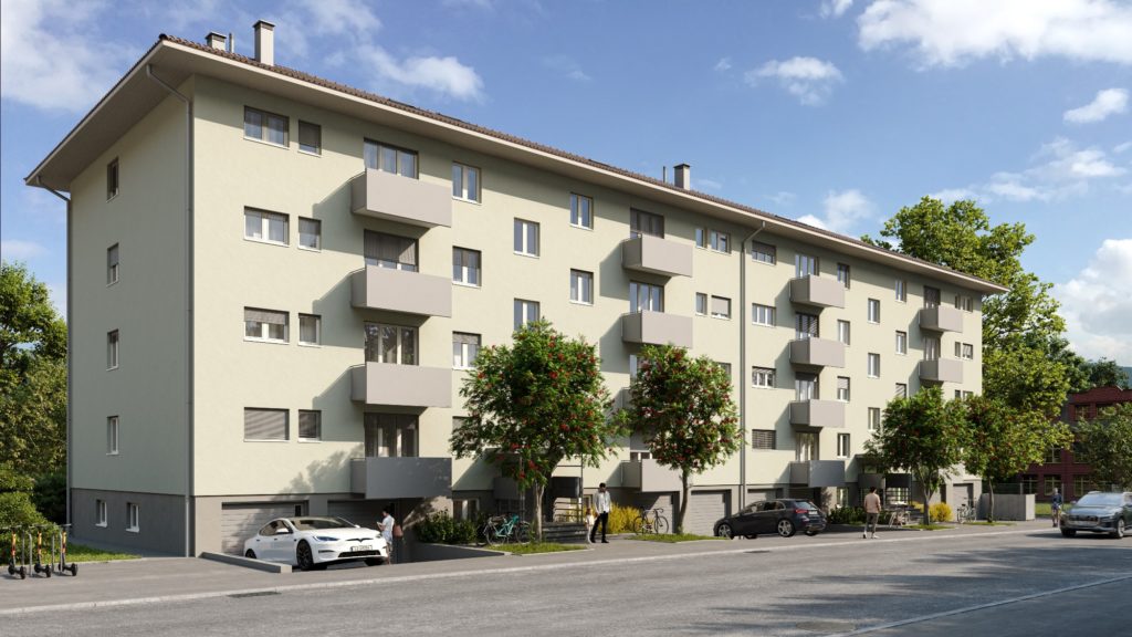Erstvermietung 4.5-Zimmer-Wohnung in Winterthur-Seen - Visualisierung