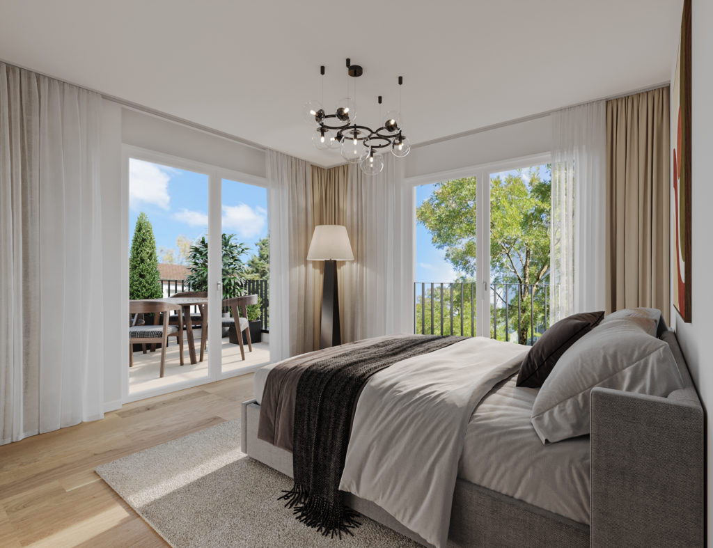Erstvermietung in Zürich-Albisrieden - Schlafzimmer 303