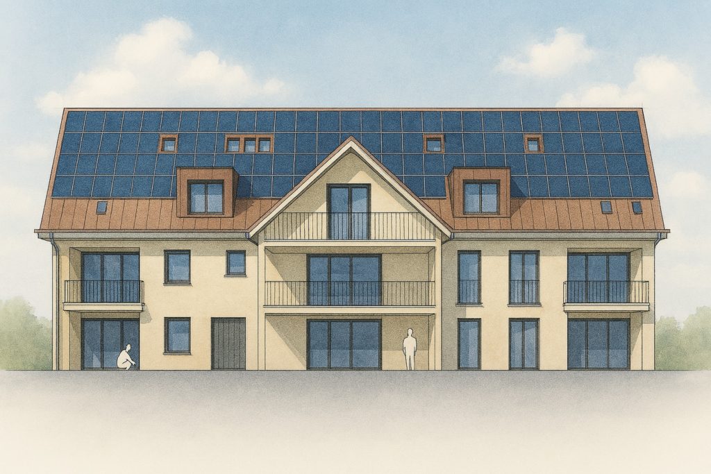 Ankündigung 4.5-Zimmer-Mietwohnung in Schlatt TG - Visualisierung Chollerwis