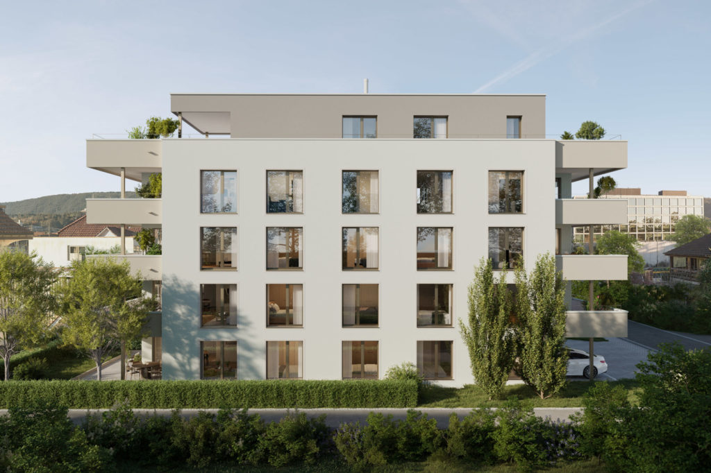 Buchs AG: Attraktive Eigentumswohnungen - Aussenvisualisierung