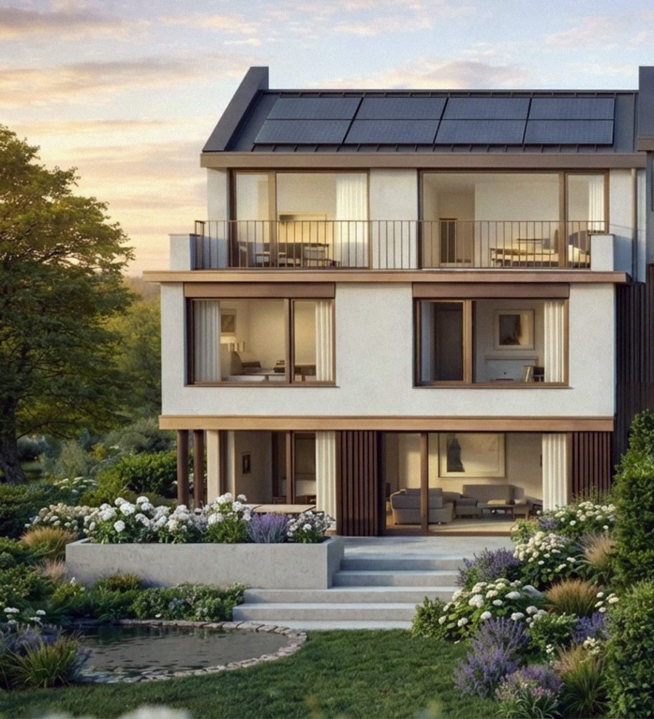 6.5-Zimmer-Doppelhaus mit Garten und Alpenblick in Wettswil - 9B-Prime