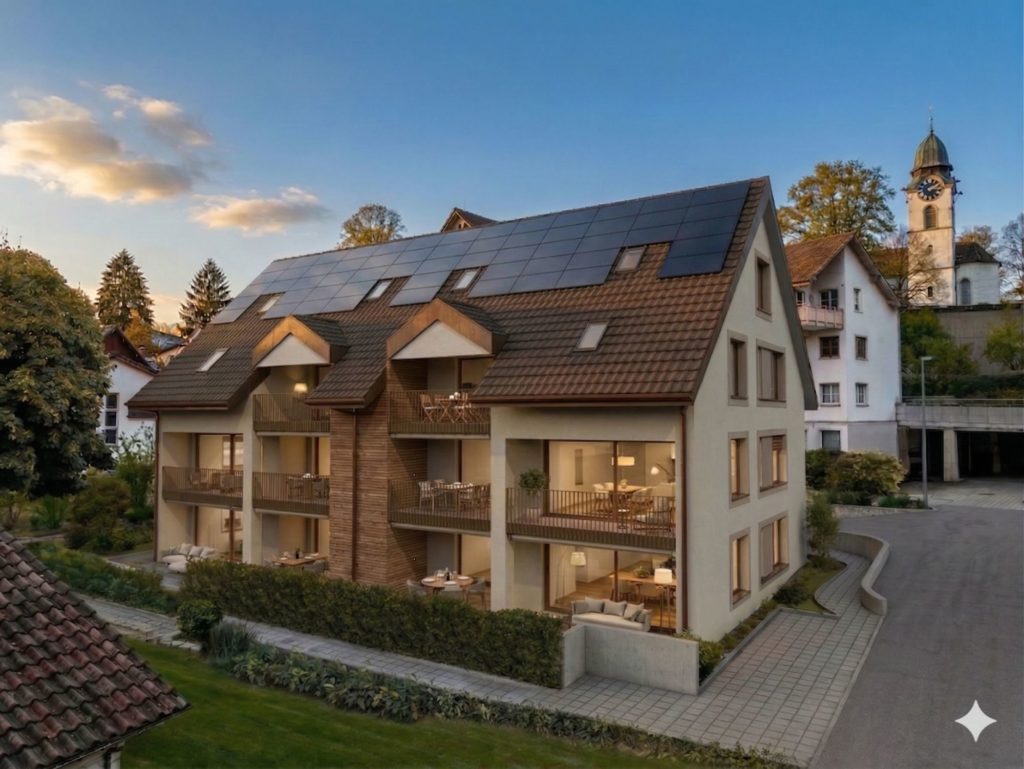 Ankündigung: Erstvermietung in Russikon - Visualisierung