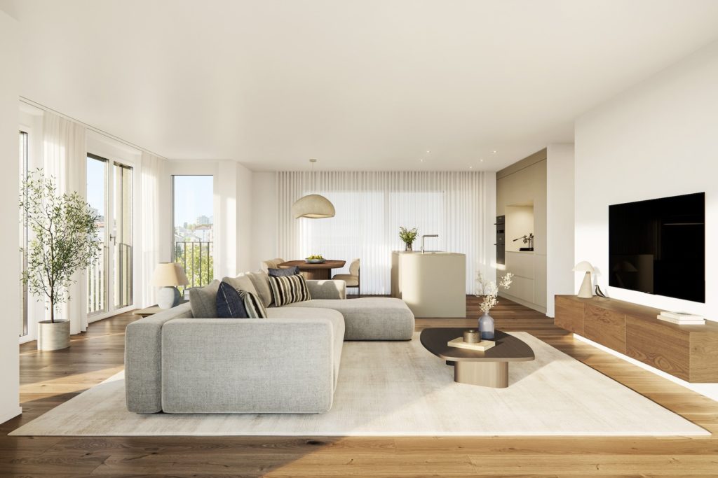 Eigentumswohnungen in Zürich-Altstetten - Visualisierung