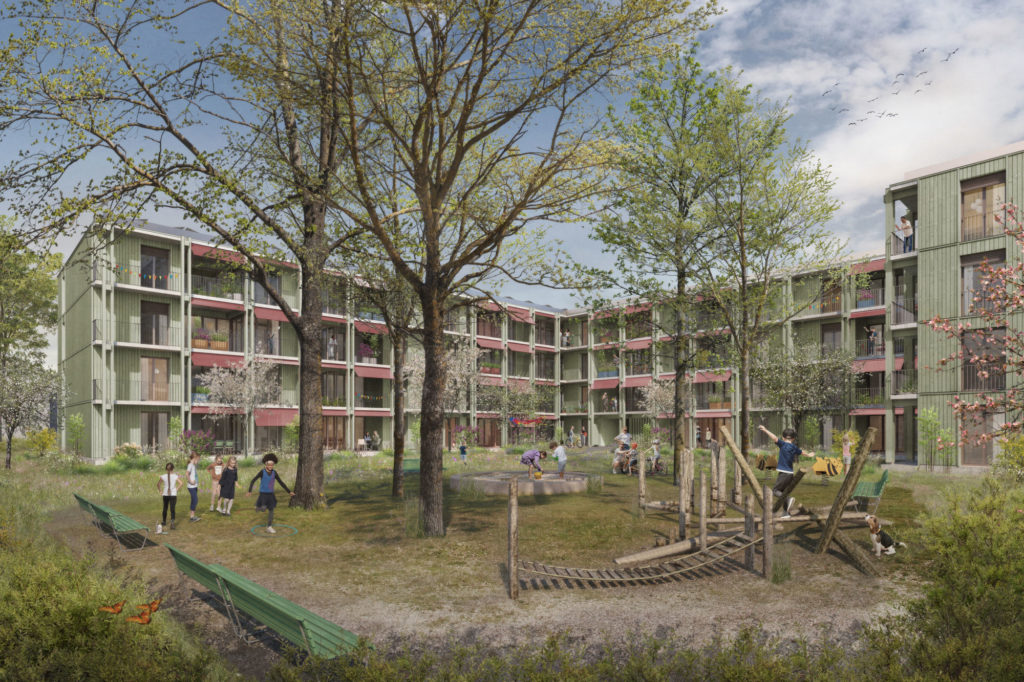 Projektankündigung: Eigentumswohnungen in Aarau - Visualisierung