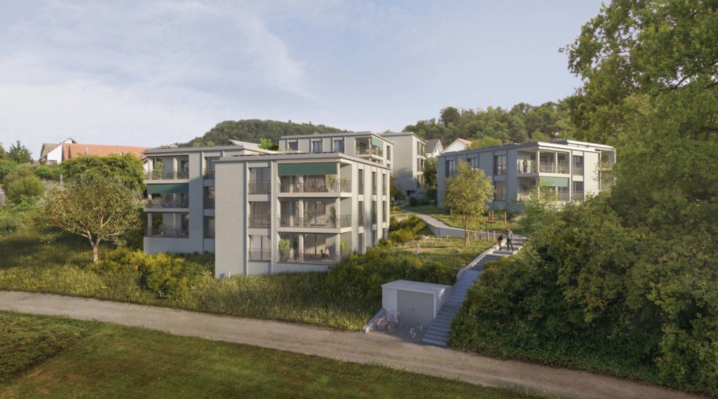 Othmarsingen: Attraktive Mietwohnungen - Aussenvisualisierung