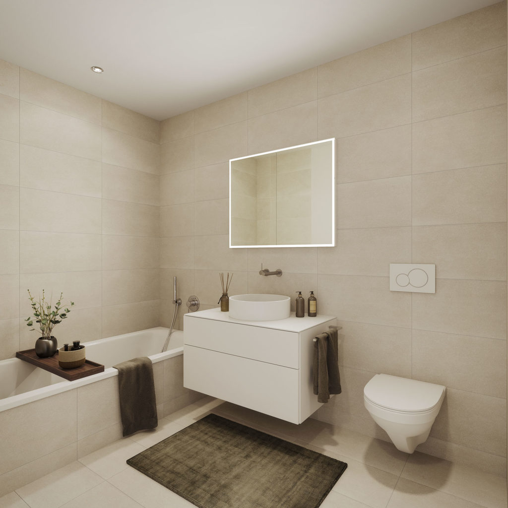 Eigentumswohnungen in Dielsdorf - Badezimmer