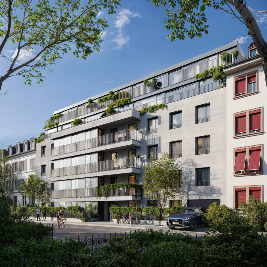 Neubau mit 25 Eigentumswohnugen und Tiefgarage - P28_view_7_ext_FINAL