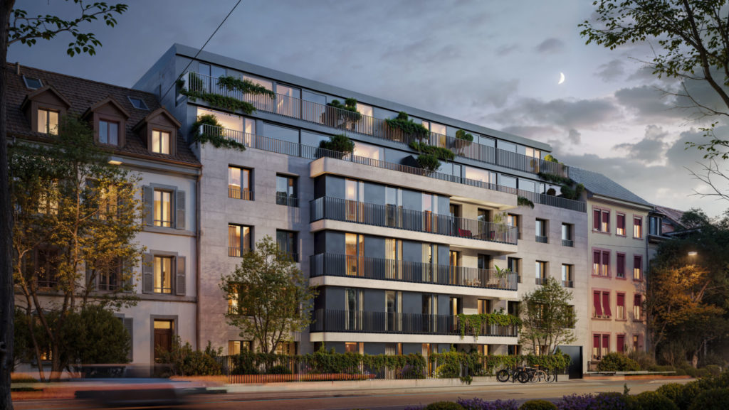 Neubau mit 25 Eigentumswohnugen und Tiefgarage - P28_view_9_ext_FINAL