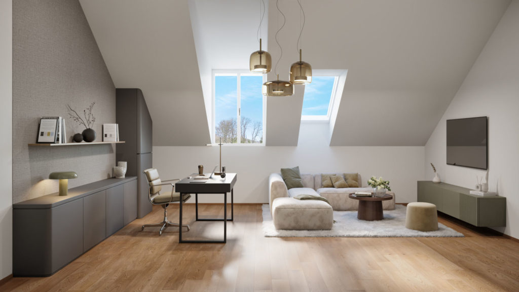 5.5 bis 7.5-Zimmer-Reihenhäuser in Altikon - Innenansicht