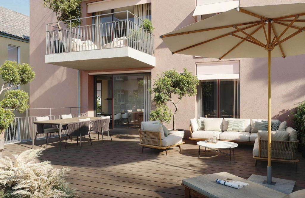 Cramerie – 10 Eigentumswohnungen im Kreis 4 - 03_Terrasse_OG