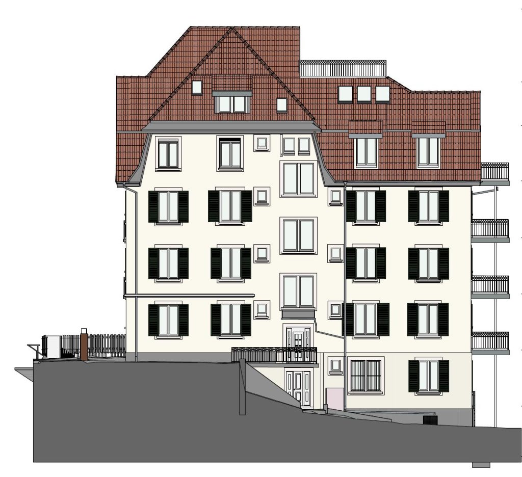Erstvermietung nach Totalsanierung im Kreis 6 - Aussenansicht